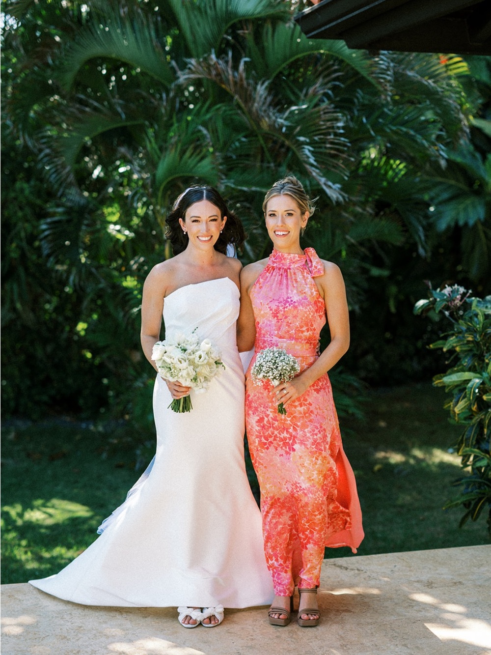 Sachin + Babi Kayla Gown - Pastel Sunset Hydrangea